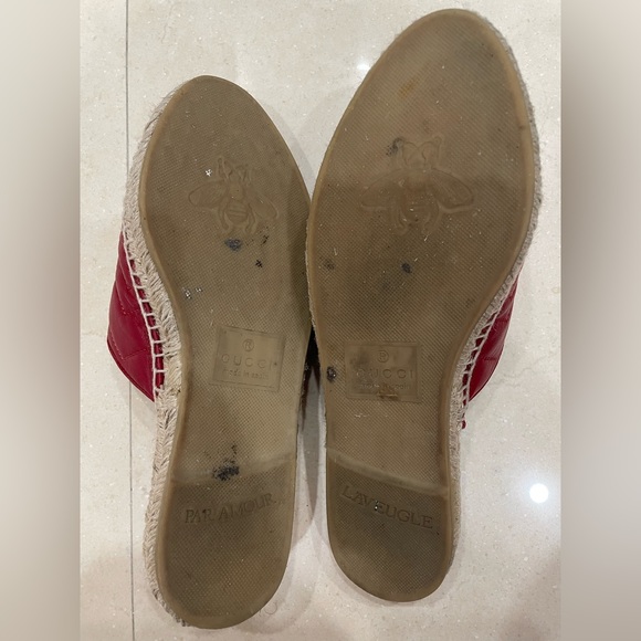 Gucci red flats - Picture 2 of 3